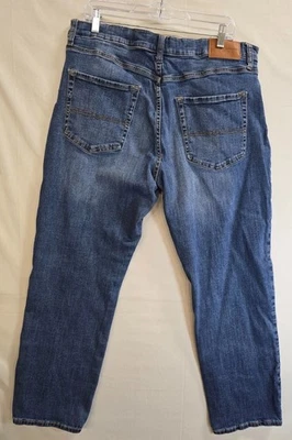 Lucky Brand 410 Athletic Fit Straight Leg Jeans Mens 36x30 Blue Denim Stretch - Image 1 of 4
