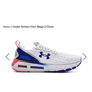 Under Armour HOVR Mega 2 Zapatos para Correr Tenis Atléticos Blanco Azul Hombres 14 - Imagen 1 de 11