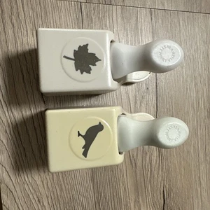Martha Stewart Papierlocher Menge 2 - Maple Leaf und Rotkehlchen - Bild 1 von 3