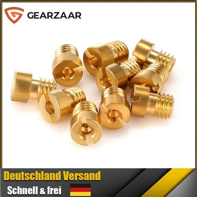 10x Hauptdüse 95-140 M5 Geeignet für Dellorto Vergaser Düsen M5 Nozzles 5MM