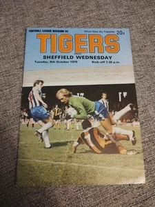 Hull City V Sheffield Wednesday 09/10/1979 - Picture 1 of 1
