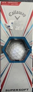 Callaway Supersoft n. nuovo 4 Palline da Golf - Confezione da 3 - FCT - Nuove e Migliorate - Foto 1 di 4