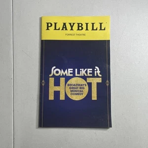 Some Like it Hot Musical May 2025 Forrest Theatre Philadelphia PA Playbill - Bild 1 von 5