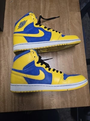 Air Jordan 1 ретро оригинальные высокие Laney размер 10 - Изображение 1 из 4