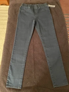 NWT Oshkosh B’gosh Girls Dark Blue Denim Jeggings Size 10/10A - Picture 1 of 13