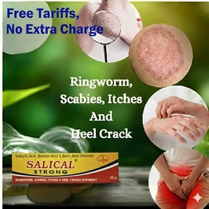 SALICAL STRONG Ringelflechte Creme, für rissige Fersen, raue Haut 1er Pack (25g) - Bild 1 von 4