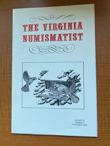 The Virginia Numismatist 1989 Publication - Picture 1 of 2