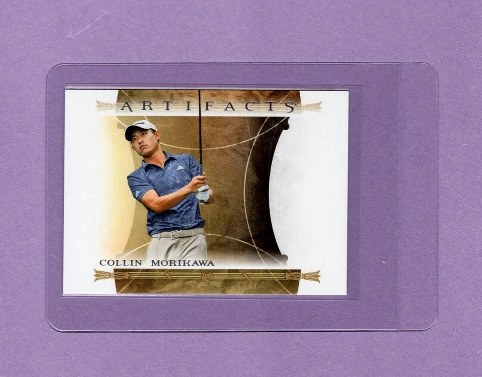 Collin Morikawa 2024 UD Portfolio Golf Artifacts *Free Shipping - Image 1 of 1