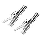 2-Pack Grease Gun Coupler High-Pressure Quick Release Lock Oil Injection Nozzles