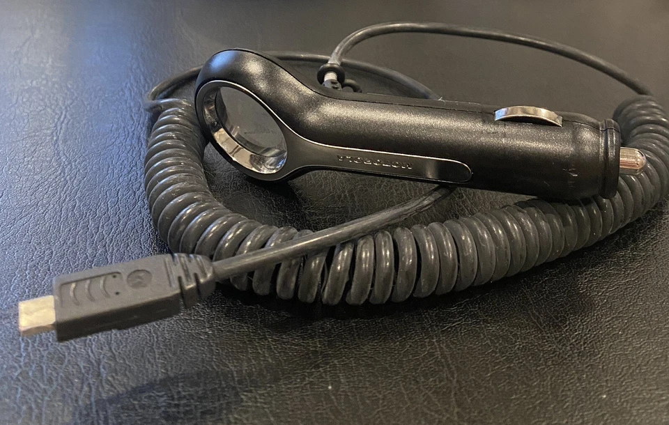 Motorola Cell Phone Car Power Charger Micro USB Android G12PCL-514 SPN5400A  - image 1 of 1