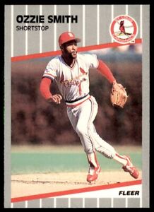 1989 Fleer Ozzie Smith Baseball Cards #463