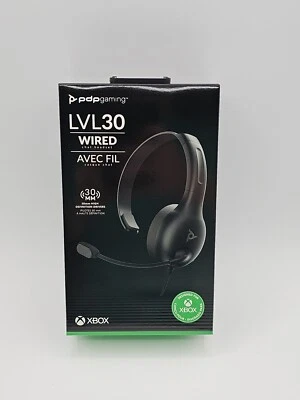PDP LVL30 Xbox Gaming Wired Chat Headset Mic Single Sided One Ear 30 MM - Image 1 of 4