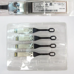 4x Brocade Duplex SFP+ 850nm 16G SW 57-1000088-01 21CFR1040.10 Modules New Lot 4 - Picture 1 of 8