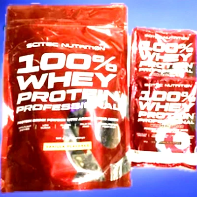 (39,90€/kg)Scitec Nutrition 100%Whey Protein Professional 500g+2 Proben