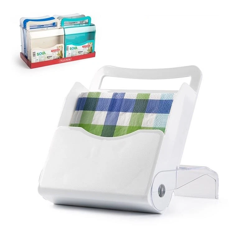 Portatovaglioli da Tavola Richiudibile con Manico Vari Colori - Immagine 1 di 1