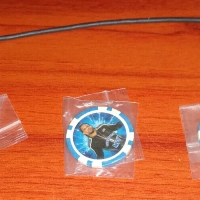 MVP... Topps WWE Power Chipz 7 Power Chip WWE free ship 2009 - Image 1 of 2