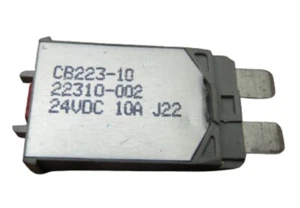 Cooper Bussmann 22310-002 CB223-10 24VDC 10A Automotive Type 3 Circuit Breaker - Picture 1 of 1
