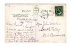 Canada AB Alberta - Blackfalds 1910 Split Ring Cancel - Edward Postcard -