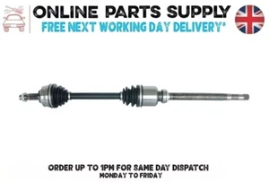 Driveshaft Right Hand Side For FIAT SCUDO 2.0 MULTIJET 270 (2007 to 2017) - NEW - Picture 1 of 14