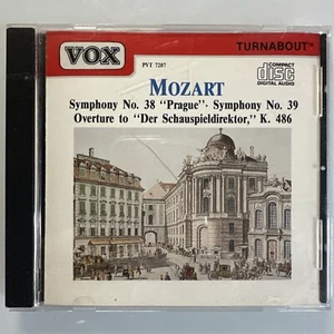 Mozart Symphonies 38/39 Overture CD - Picture 1 of 2