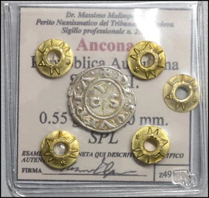 Ancona Autonome Republik Geld Antike Münzen Mittelalter und Renaissance - Bild 1 von 3