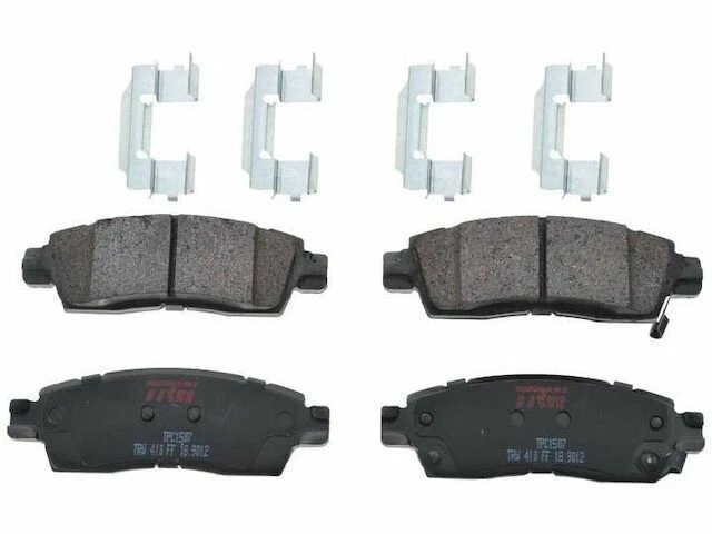 Juego de pastillas de freno traseras TRW Premium de cerámica para GMC Envoy XL 2002-2006 33XDHD Foto 1 de 1