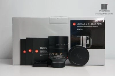 Nuevo lente Leica Noctilux-M 75 mm F1,25 ASPH (11676) para M240 / M9 / M10 Foto 1 de 2