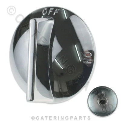 CHROM EIN-AUS-KNOPF 50 mm GASBEREICH CHAR BROILER BRATPFANNE TOP IMPERIAL 1009