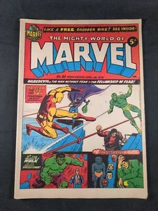Mighty World of Marvel Issue Number 30 April 1973 Marvel UK Vintage Comic - Picture 1 of 8
