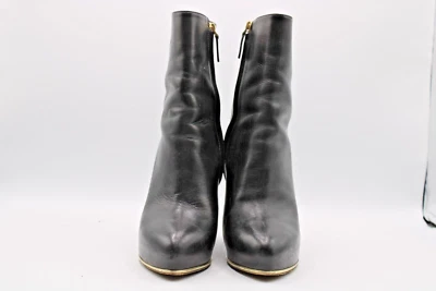 Givenchy черный кожаный на танкетке ботильоны - размер 7 - Изображение 1 из 4