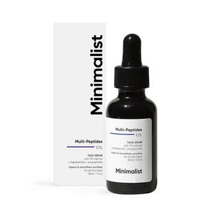 Multi Peptide Night Face Serum for Anti Aging with Collagen Boosting | Reduce... - Picture 1 of 12
