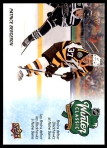 2019-20 Upper Deck Tim Hortons Key Season Events Patrice Bergeron #SE-5