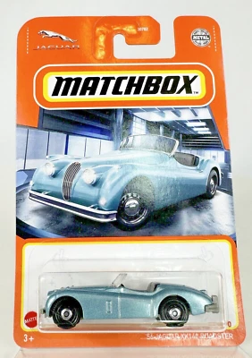 Jaguar XK140 1956 Roadster 2019 Matchbox 83/100 Foto 1 de 4