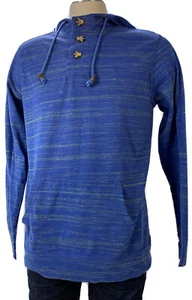 Black Jack Hooded Shirt Men’s Large Kangaroo Pouch - Picture 1 of 8