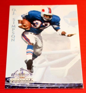 O. J. Simpson 1994 *Roger Staubach's NFL* Collectible Football Card No. 8 - Bild 1 von 2