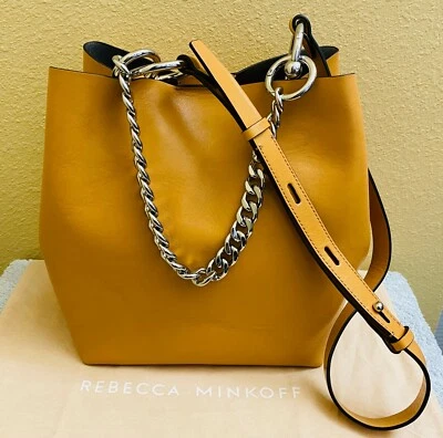 Bolso Bandolera Convertible Kate Cartera Cubo Rebecca Minkoff (Naranja en Miel) Foto 1 de 4