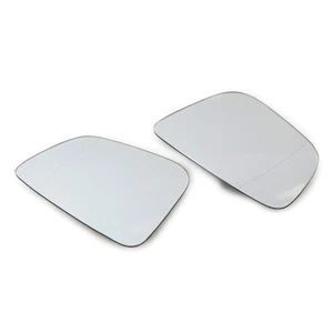 For 7-Series BMW G11 / G12 15-21 2x Chrome Heated Door Side Wing Mirror Glass - Picture 1 of 9