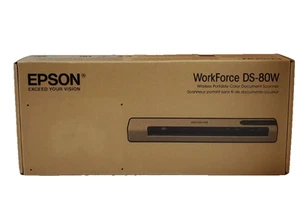 Epson Workforce DS-80W Wireless Portable Color Document Scanner - Picture 1 of 6