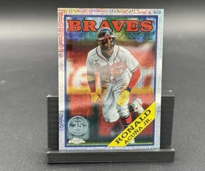 Ronald Acuna Jr. 2023 Series 1 #T88C-1 SILVER PACK MOJO REFRACTOR - Picture 1 of 3