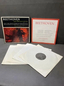 Vintage 1969 Ivan Moravec Beethoven Classics Record Library 33rpm 4 Record Set - Imagen 1 de 7