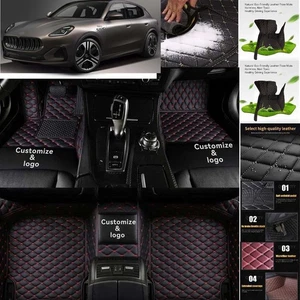 For Maserati Grecale Car Floor Mats Custom Waterproof Auto Liners Carpets - Foto 1 di 42