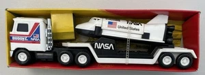 BUDDY L BRUTE NASA truck trailer challenger space shuttle A+ new condition - Picture 1 of 12