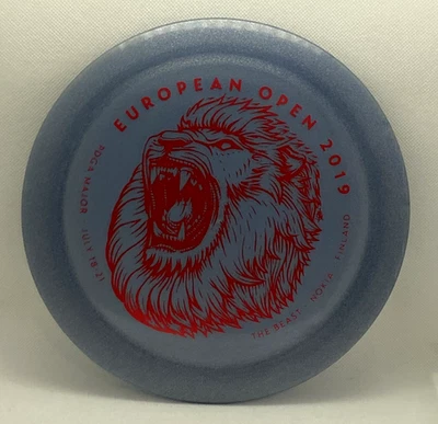 NEW Discmania Forge Enigma - 2019 European Open Fundraiser Disc Red Foil 173G - Image 1 of 4