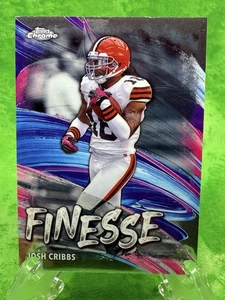 Josh Cribbs - Finesse - 2024 Topps Chrome Football #F-24 Cleveland Browns - Picture 1 of 11