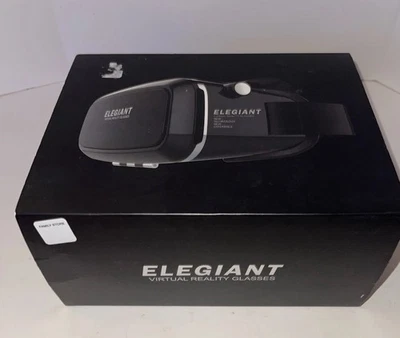 VR Elegiant Virtual Reality Glasses In Original Box Black - Image 1 of 4