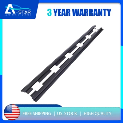 Outer Front Window Sweep Weatherstrip Seal Pair Set for Chevy GMC Pickup Truck - Image 1 of 4