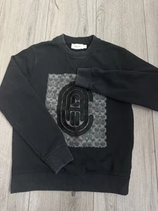 Sudadera negra retro Coach 1941 para hombre talla XS usada - Imagen 1 de 12