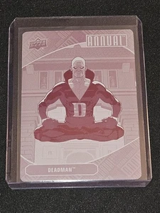 2023-24 UD DC Annual Deadman Magenta Printing Plate 1/1 #11 RARE - Picture 1 of 2