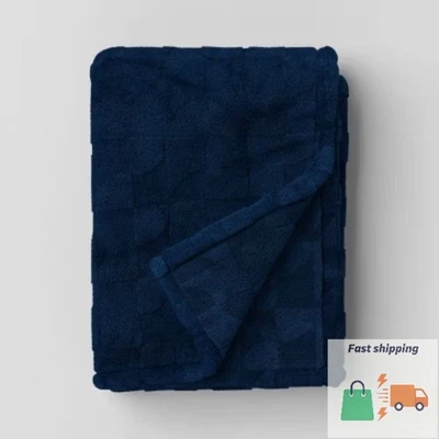 Manta geométrica de piel de oveja sintética jacquard - Room Essentials™ Foto 1 de 2