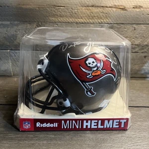 Von Dexter Jackson signierter Tampa Bay Buccaneers Mini Helm AUTO COA Super Bowl MVP - Bild 1 von 3